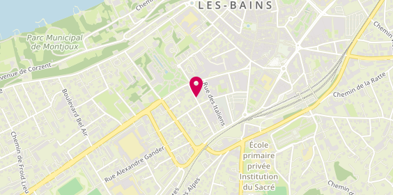 Plan de Orthophoniste, 6-8 Avenue de la Versoie, 74200 Thonon-les-Bains
