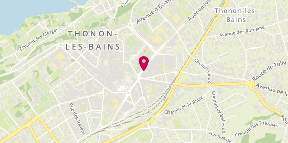 Plan de GRIVEL Pauline, le Claudel
5 Avenue Jules Ferry, 74200 Thonon-les-Bains
