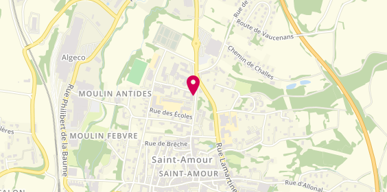 Plan de Emilie Vollette-MAIRE, 17 Avenue Lucien Febvre, 39160 Saint-Amour