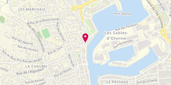Plan de GUIGNARD Perrine, 13 Rue Joseph Bénatier, 85100 Les Sables-d'Olonne