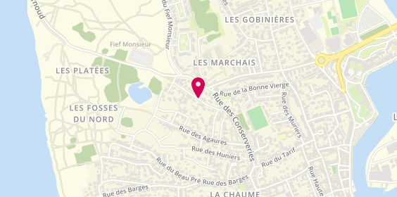 Plan de MATHÉ Chloé, Residence Les Cormorans
13 Rue Joseph Bénatier, 85100 Les Sables-d'Olonne