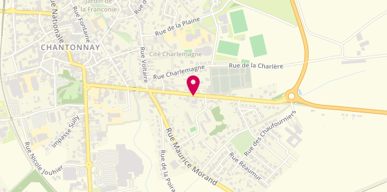 Plan de ROGER Emmanuelle, Centre Medical Epidaure
40 Avenue de Lattre de Tassigny, 85110 Chantonnay