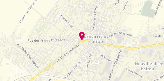 Plan de BERGER Virginie, 15 Rue Daniel Ouvrard, 86170 Neuville-de-Poitou