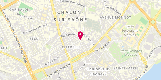 Plan de RAMIREZ Caroline, 1 Rue des Places, 71100 Chalon-sur-Saône