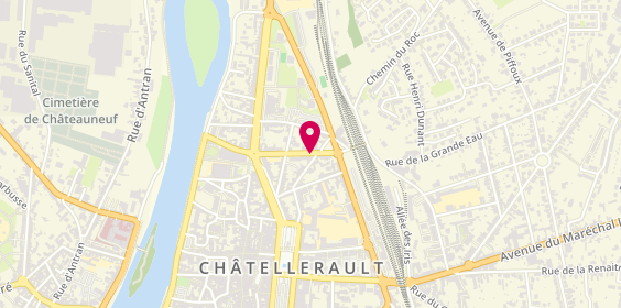 Plan de JUTAN Nathalie, Cabinet Orthophonie
12 Boulevard Félix Faure, 86100 Châtellerault