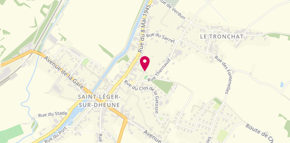 Plan de WAGNER Audrey, Cabinet d'Orthophonie
7 Rue Thernaud, 71510 Saint-Léger-sur-Dheune