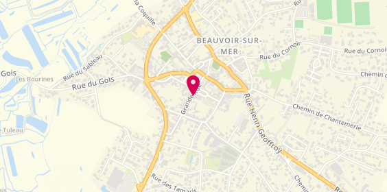 Plan de BOURREAU Clélia, 7A Rue Grand Rue, 85230 Beauvoir-sur-Mer
