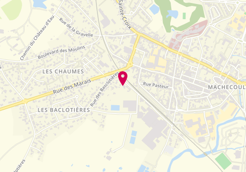 Plan de DUBREIL Manon, 5 Boulevard Saint-Rémy, 44270 Machecoul-Saint-Même