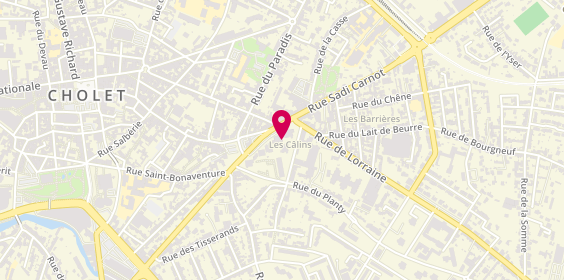 Plan de DELIAS Christelle, 9 Rue de la Hollande, 49300 Cholet