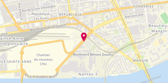 Plan de HUYARD Mathilde, 39 Boulevard Gustave Roch, 44200 Nantes