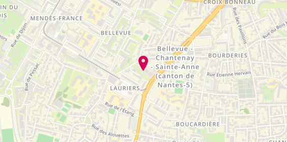Plan de LEMARCHAND Lucie, 14 Rue de l'Herault, 44100 Nantes