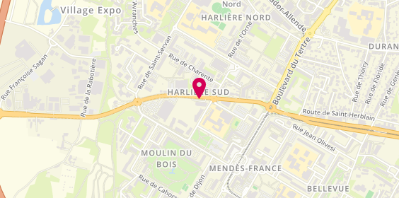Plan de DEREGNAUCOURT Cécile, 5 Rue de Saint Nazaire, 44800 Saint-Herblain