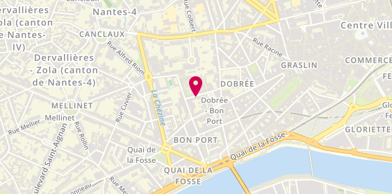 Plan de GEORGET Mathilde, 3 Bis Rue Désiré Colombe, 44100 Nantes