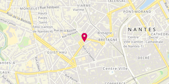 Plan de LEFRANCOIS Marion, 1 Place Aristide Briand, 44000 Nantes