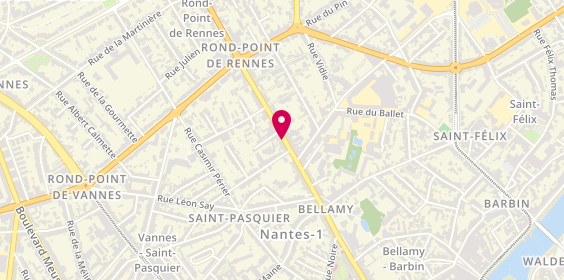 Plan de LISSILLOUR Armelle, 181 Bis Rue Paul Bellamy, 44000 Nantes
