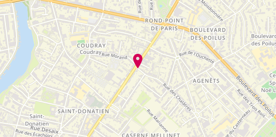 Plan de FRANCOIS Marie Anne, 120 Rue des Chalatres, 44000 Nantes