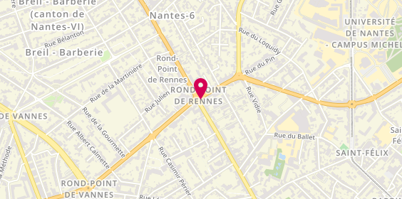 Plan de BOUVIER Valentine, 23 Boulevard des Freres de Goncourt, 44000 Nantes