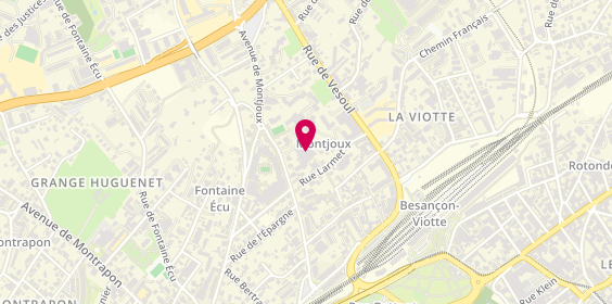 Plan de Cholley Adeline, 32K avenue Commandant Marceau, 25000 Besançon