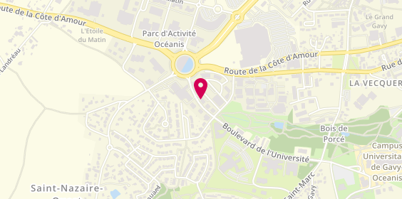 Plan de HADI Léa, 42 Boulevard de l'Université, 44600 Saint-Nazaire