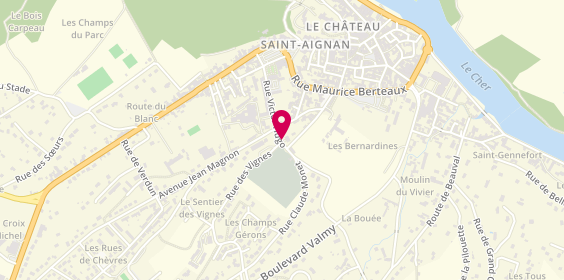 Plan de DELEAN Céline, Msp
9 Rue Victor Hugo, 41110 Saint-Aignan