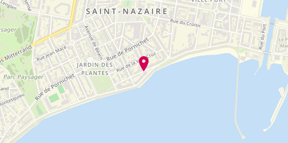 Plan de Marion COLLET Orthophoniste, 1 avenue de Santander, 44600 Saint-Nazaire