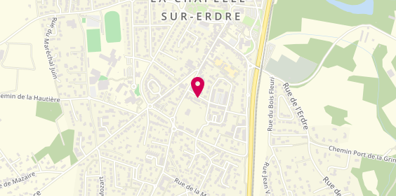 Plan de LE TALLEC Sylvie, Cabinet d'Orthophonie
5 Rue Chrysostome Ricordeau, 44240 La Chapelle-sur-Erdre