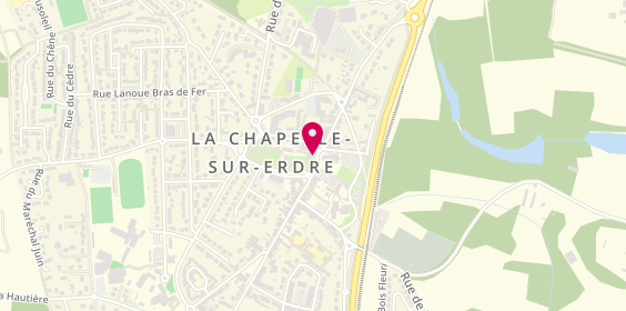 Plan de URBAIN Clotilde, 14 Place de l'Église, 44240 La Chapelle-sur-Erdre