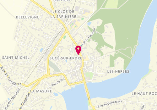 Plan de ROUX Corinne, 37 Place Aristide Briand, 44240 Sucé-sur-Erdre