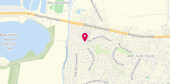 Plan de Orthophoniste, Cabinet d'Orthophonie
Teysseire Elodie
45 Rue de la Guillotiere, 21560 Arc-sur-Tille