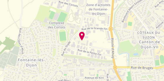 Plan de WALKER Julie Anne, 5 Rue des Freres Paquet, 21121 Fontaine-lès-Dijon