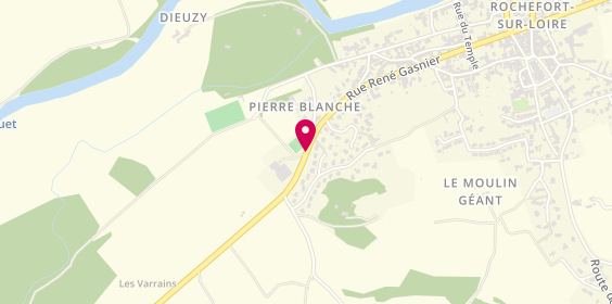 Plan de HAVET LEFEBVRE SOPHIE, 90 Rue René Gasnier, 49190 Rochefort-sur-Loire