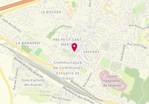 Plan de GLOTIN Karine, 10 Rue Charles Guellec, 44260 Savenay