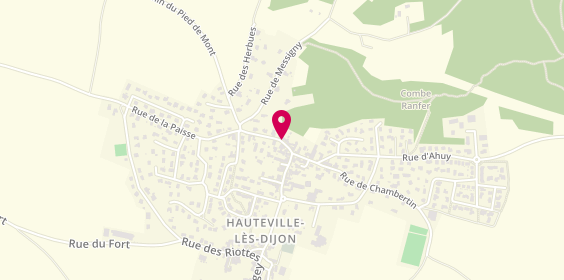 Plan de Le Dissez Corinne Marthe Andree, 6 Rue de Messigny, 21121 Hauteville-lès-Dijon