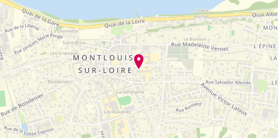 Plan de MARIE Pauline, 4 Place des Anc Combattants Afn, 37270 Montlouis-sur-Loire