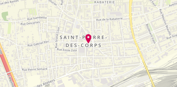 Plan de Béatrice Touzet Chanpeng Bouhours, 35 Bis Avenue République, 37700 Saint-Pierre-des-Corps