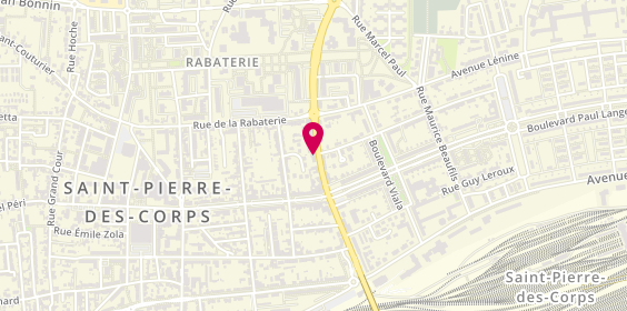 Plan de CHATELAIN Nelle, 15 Bis Rue Jean Jaurès, 37700 Saint-Pierre-des-Corps
