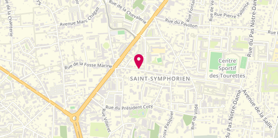 Plan de CHAUMILLON Manon, 12 Avenue de la République, 37100 Tours