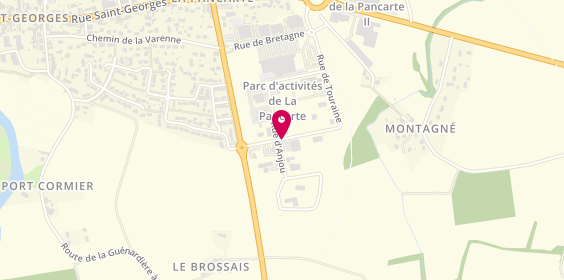 Plan de MESLIER Manon, Zone Aménagement de la Pancarte
Rue de Touraine, 44390 Nort-sur-Erdre