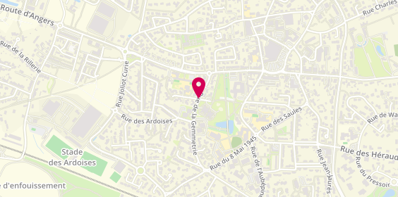 Plan de MATHONAT Joséphine, 99 Ter Rue de la Gemmetrie, 49124 Saint-Barthélemy-d'Anjou