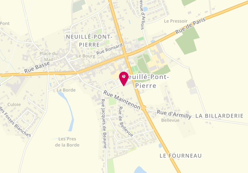Plan de SIMON Emmanuelle, Sisa la Noviliacienne
7 Avenue du General de Gaulle, 37360 Neuillé-Pont-Pierre