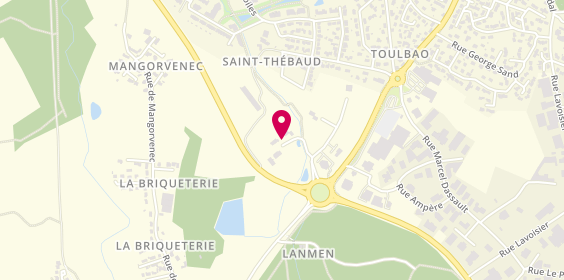 Plan de ROBIN Anne Sophie, 4 Bis Rue Rue Jean Guyomarch, 56890 Saint-Avé