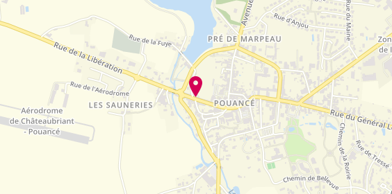 Plan de PANAGET Stéphanie, Pouance
5 Rue Gaubert et Micolau, 49420 Ombrée d'Anjou