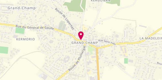 Plan de LECARDONNEL Aurélie, 26 Place de l'Église, 56390 Grand-Champ