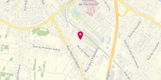 Plan de SAUVAGE Joëlle, 261 Rue du Rosier, 45160 Olivet