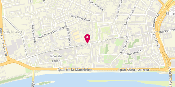 Plan de VERDIER Christian, 40 Rue du Faubourg Madeleine, 45000 Orléans