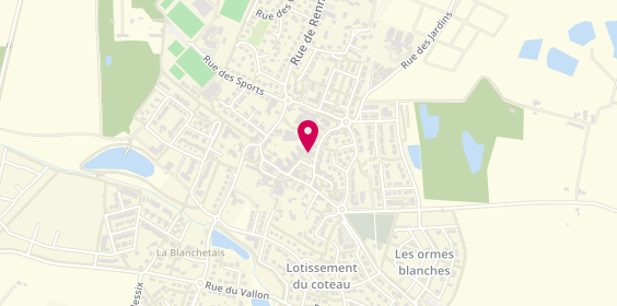 Plan de SEIGNOUX Laura, 7 Place de la Mairie, 35230 Orgères