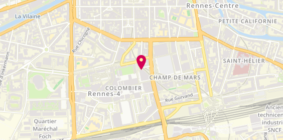 Plan de BLANC Elodie, 3 Place du Général Giraud, 35000 Rennes