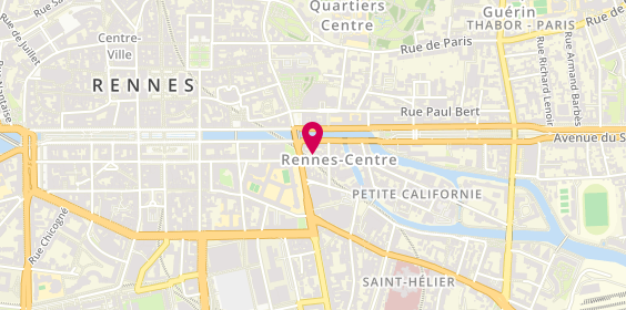 Plan de LE BOUDEC Marie, 5 Rue Dupont des Loges, 35000 Rennes