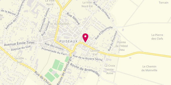 Plan de PRUD'HOMME Azélie, 3 Rue du Faubourg Saint-Père, 45390 Puiseaux