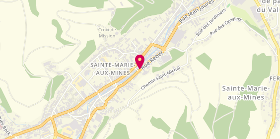 Plan de MANGEON Véronique, 21 Rue Reber, 68160 Sainte-Marie-aux-Mines